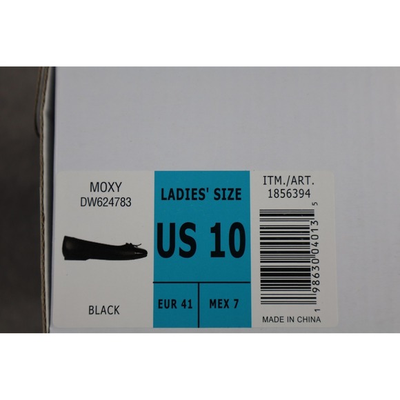 DV By Dolce Vita Shoes Womens Size 10 Black Ballet Flat Square Toe Bow DW624783 - Picture 3 of 3